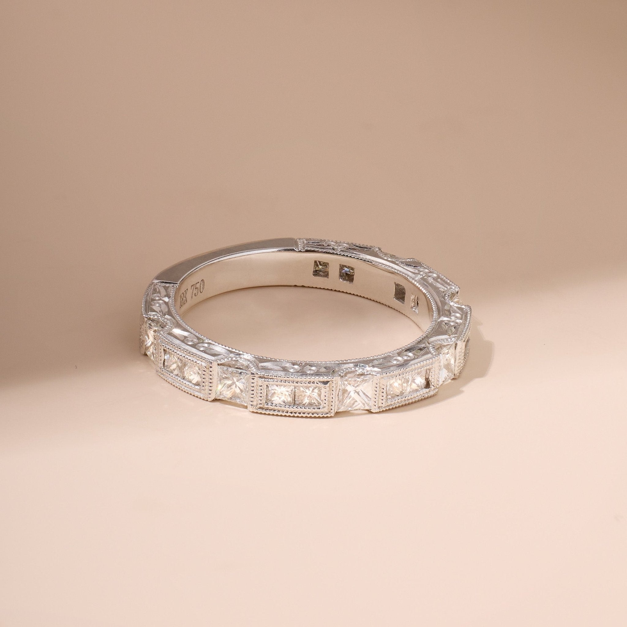 Square Diamond Eternity Band