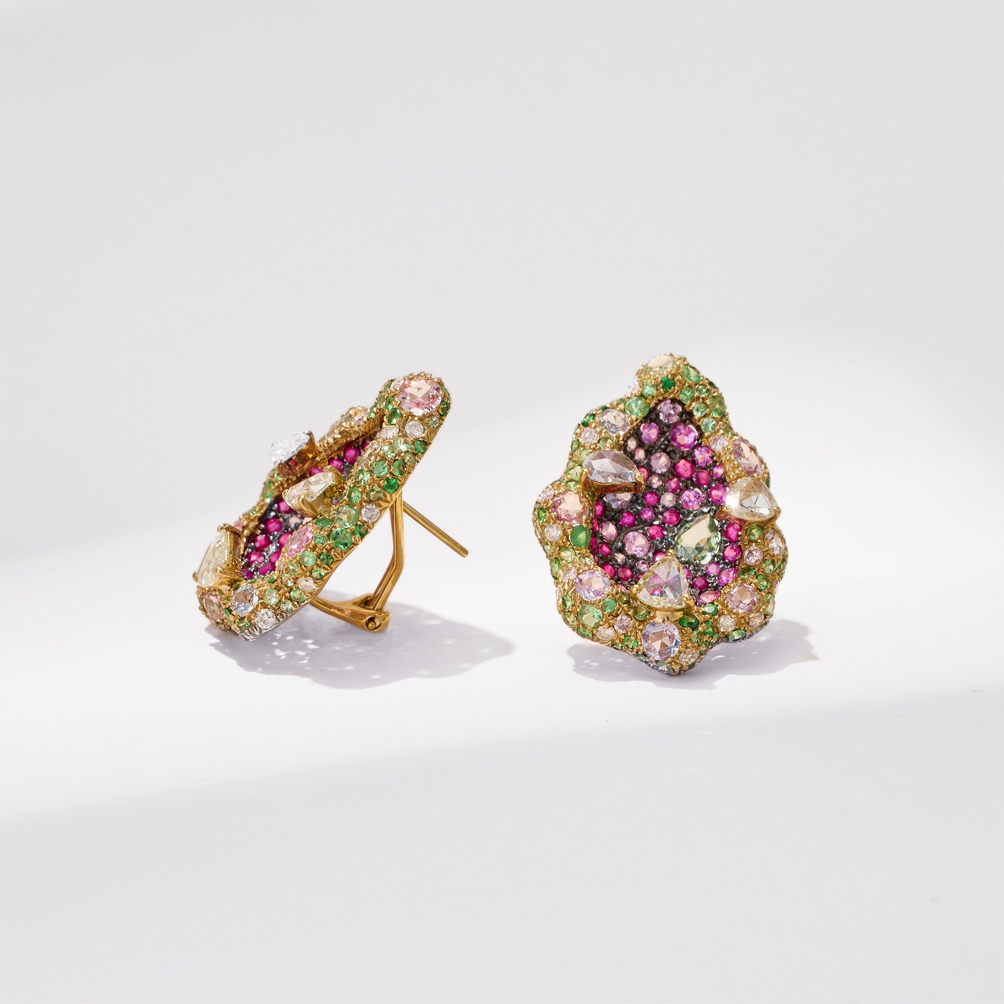 Floral Statement Earrings