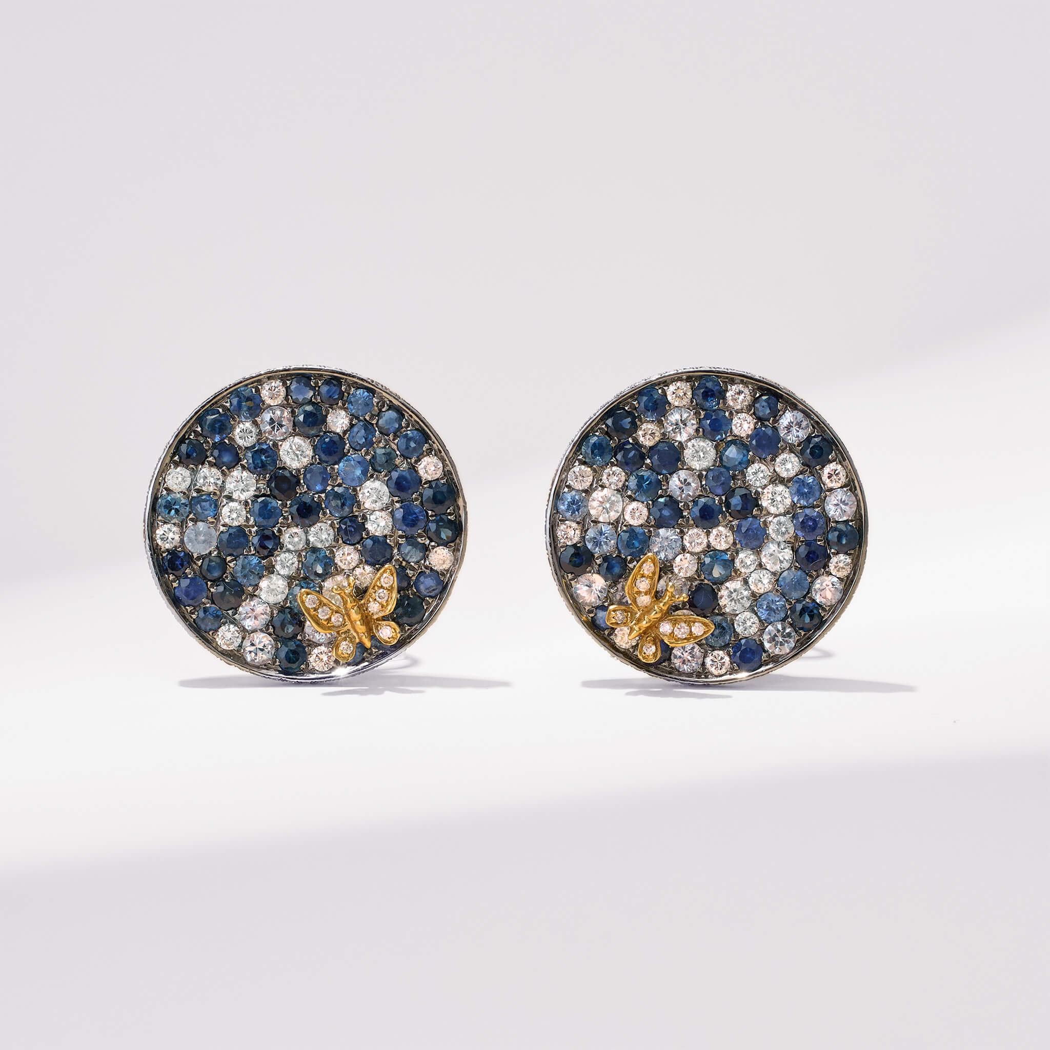 Stone Butterfly Earrings