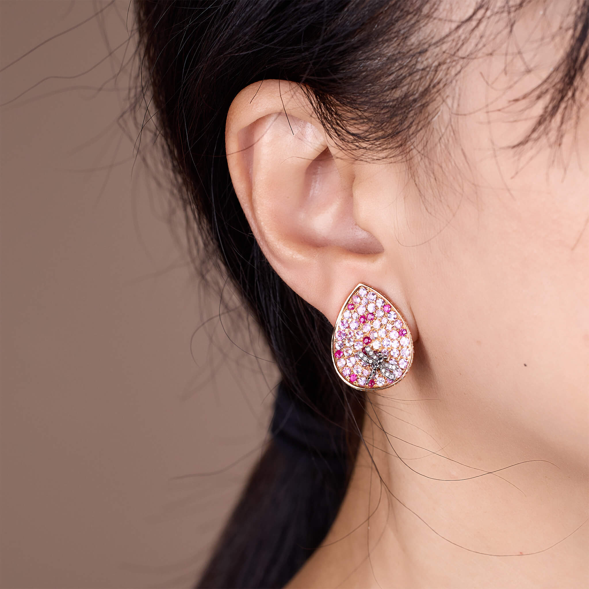Textured Decorative Earrings