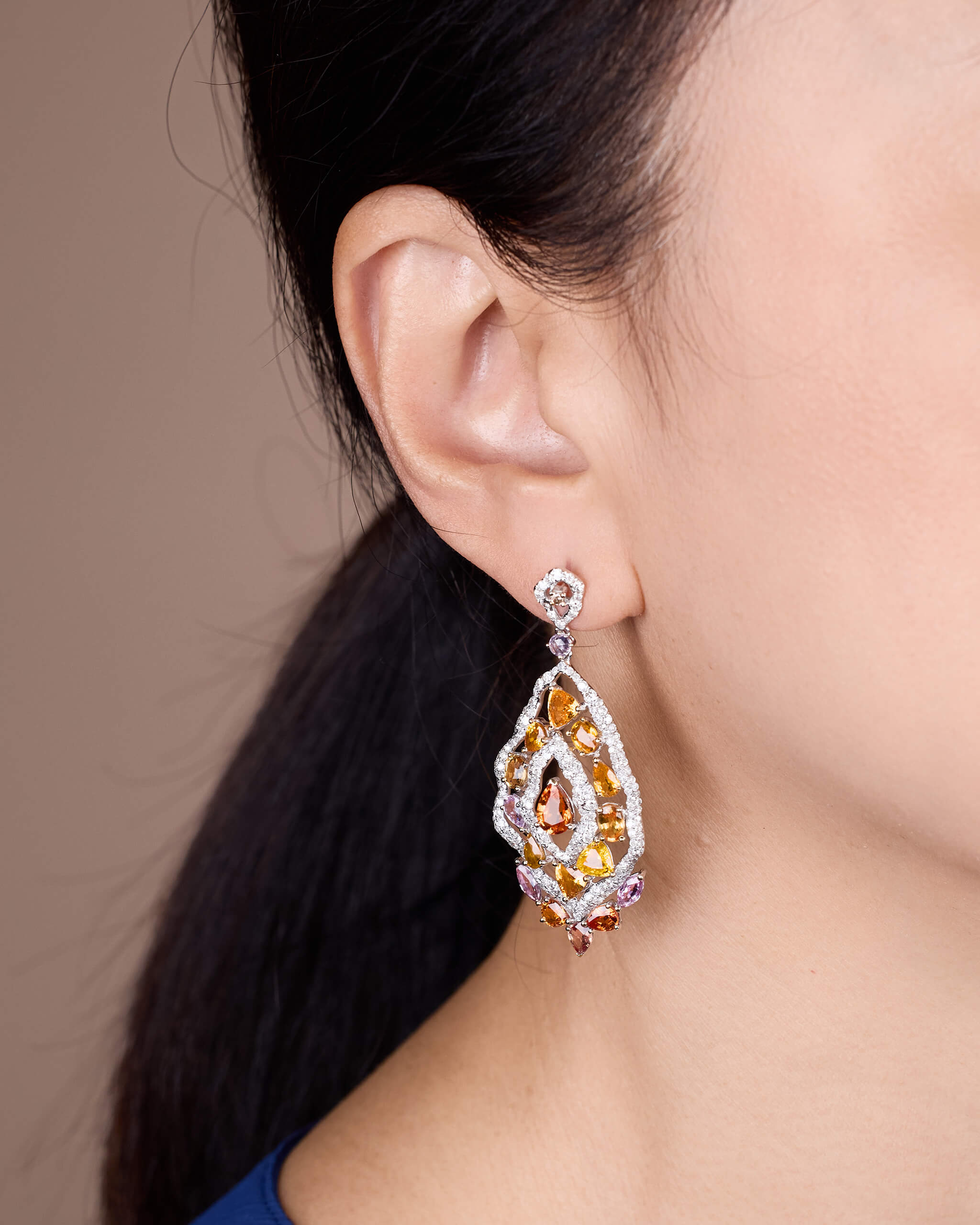 Multi – layered Gemstone Cascades