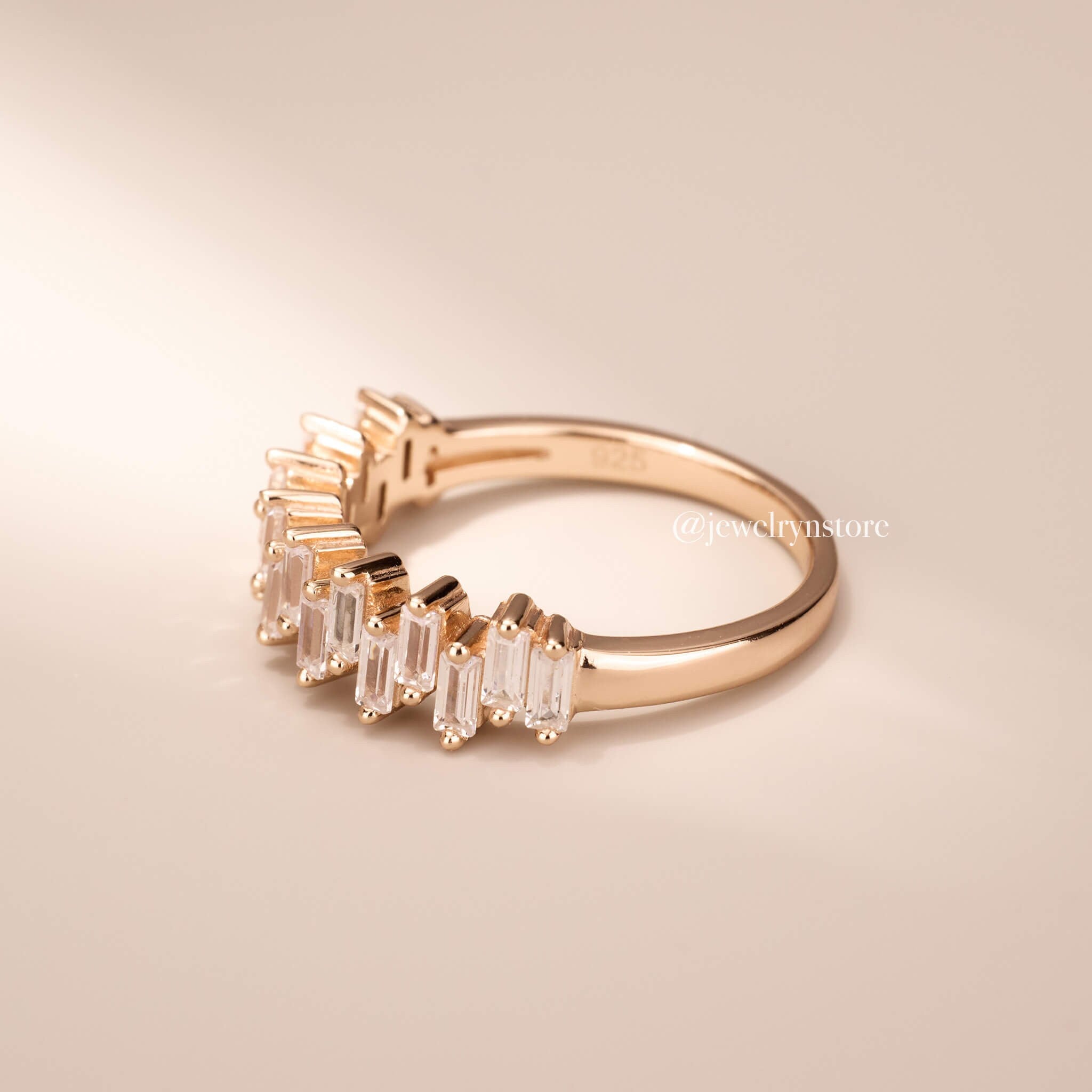 Baguette Stone Ring