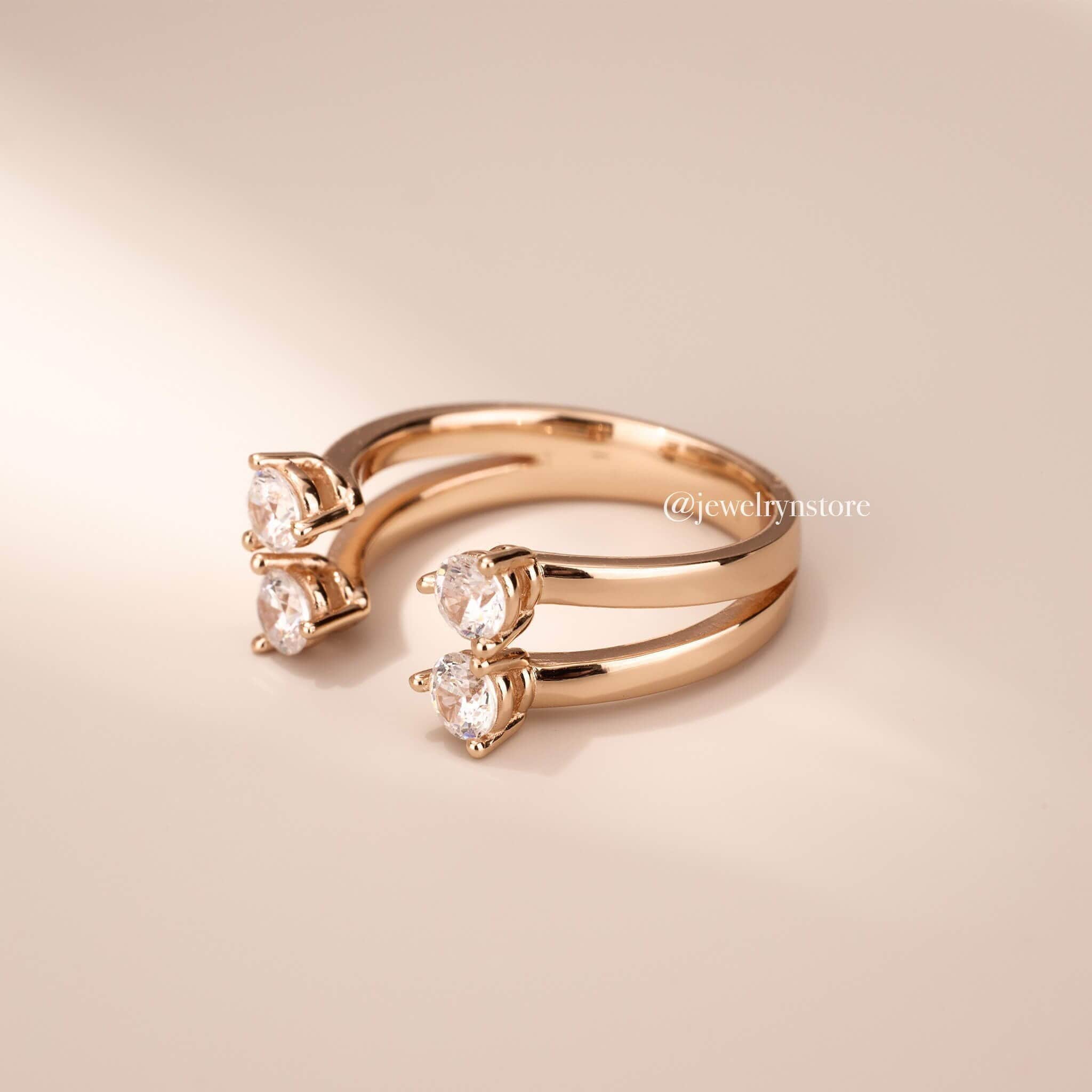 Adjustable Gemstone Ring