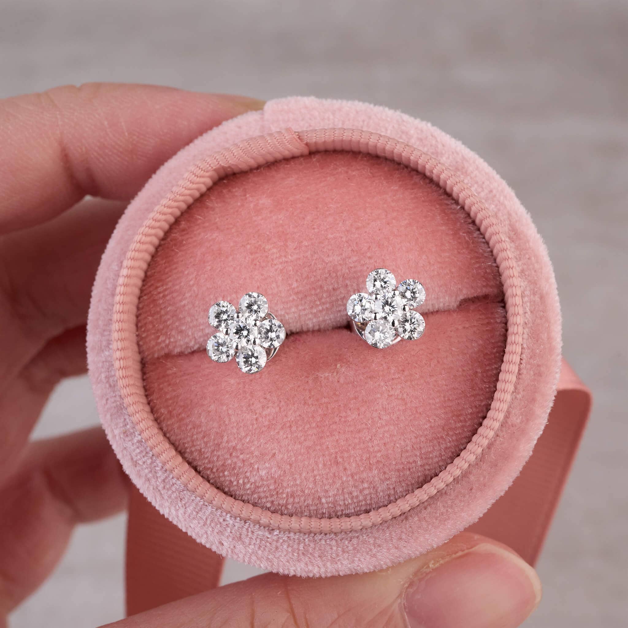 Flower Stud Earrings